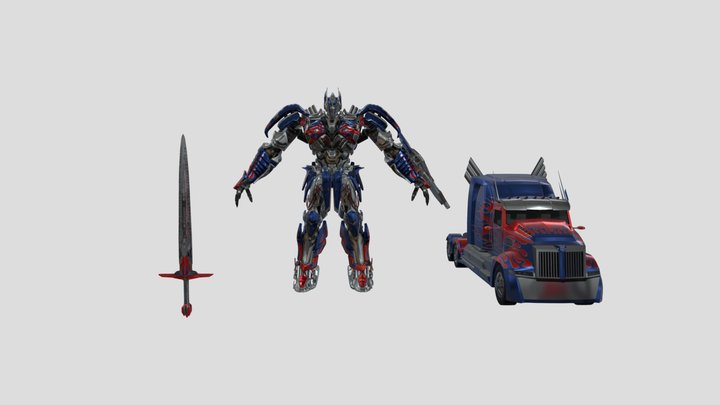Optimus_prime_TLK 3D Model