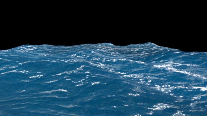 Ocean Wave -  w/Maya 3D Model