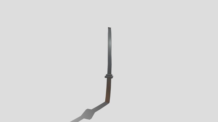 Samurai Katana 3D Model