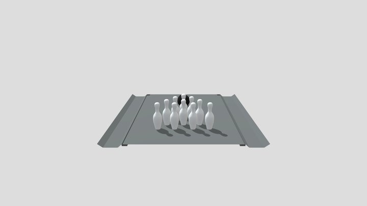 Bowling set 3D Model