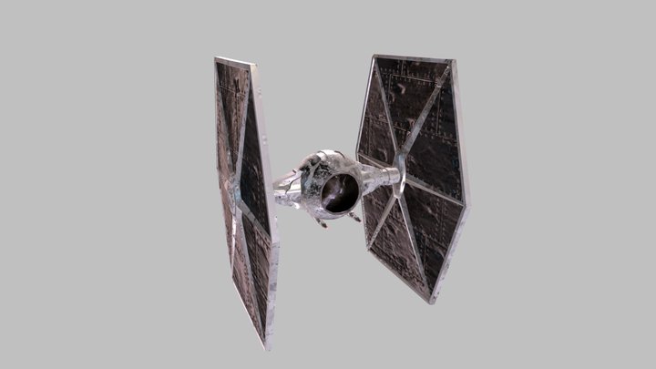 Tie Fighter 3D Model