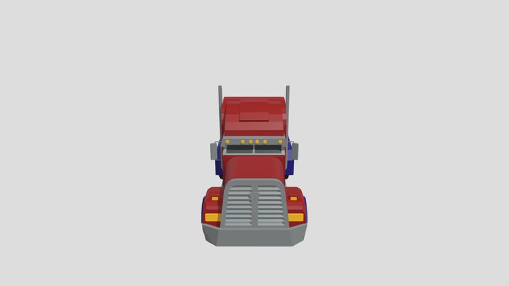 UCS Caminhão/Optimus Prime 3D Model