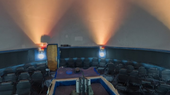 UNR Fleischmann Planetarium 3D Model