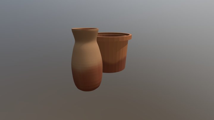 Pots 3D Model