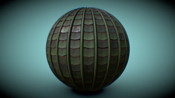 Japan Roof | Tile Texture 3D Model