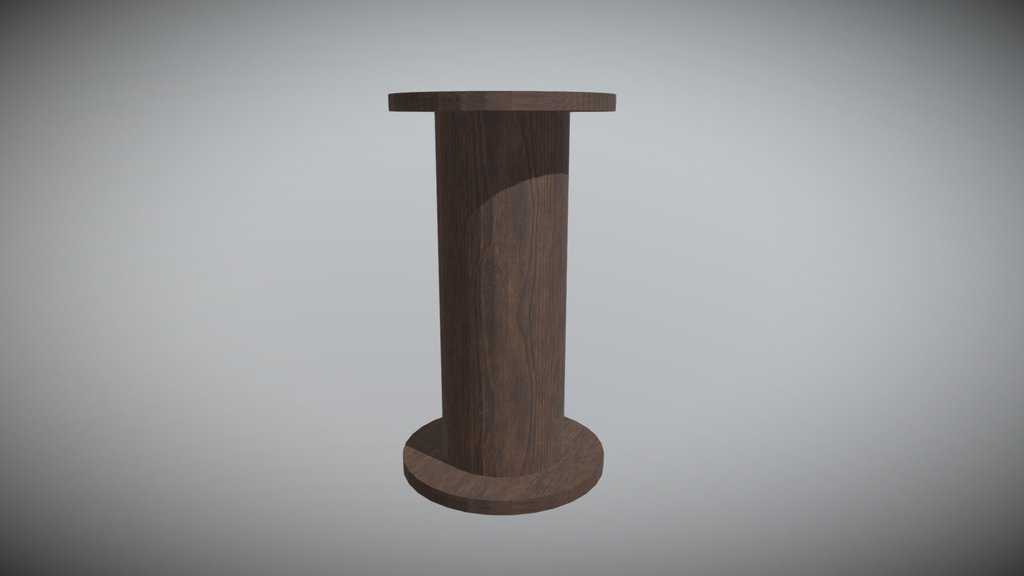 A Wooden Spool