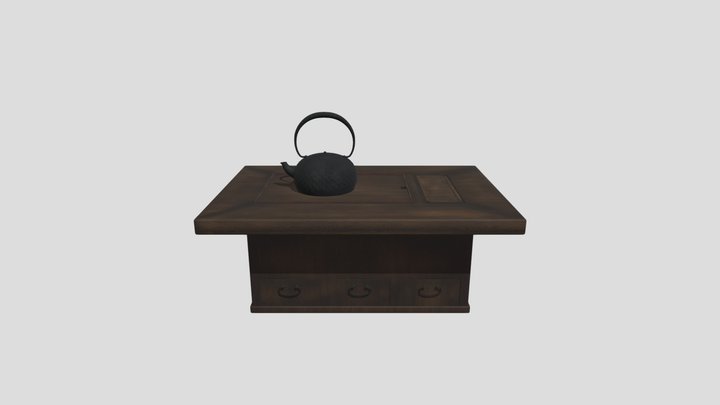 Kansai Hibachi 3D Model