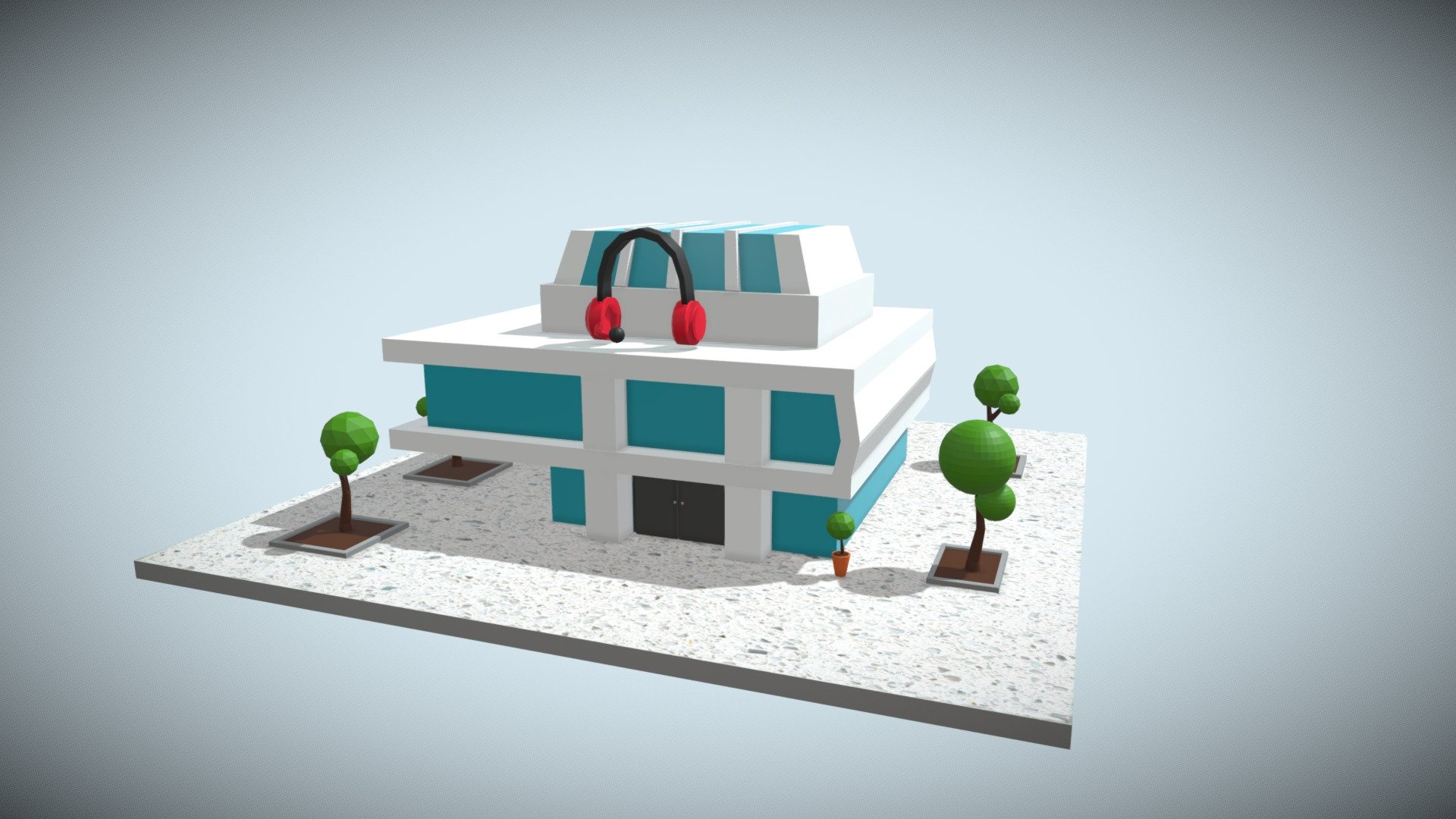 Contact Center 3D - 3D model by molio1975 [03f5cb3] - Sketchfab
