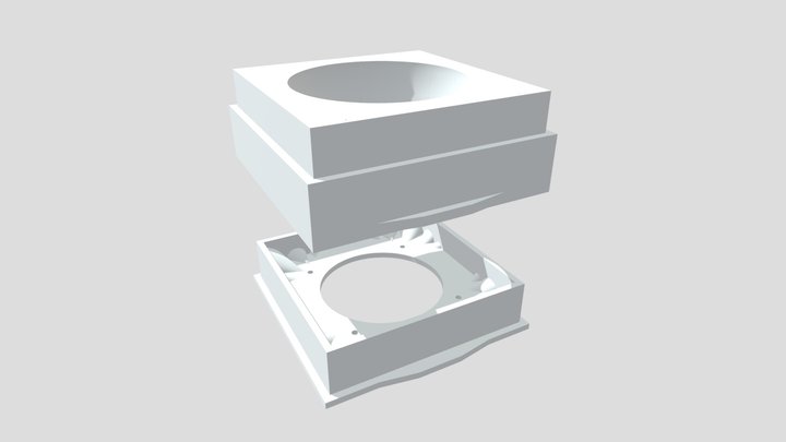 Ashtray Mold Middle 3D Model
