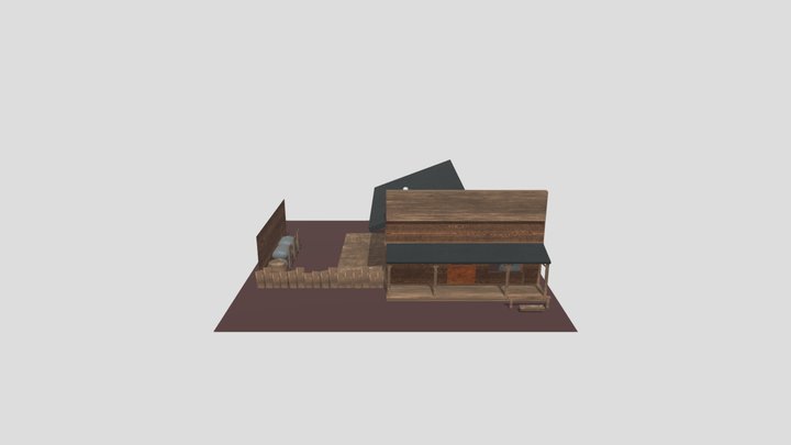 western 3D Model