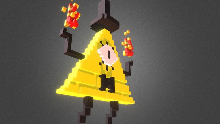 Bill Cipher 3D Model