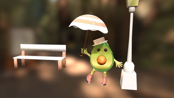 Personaje Avoca-nice 3D Model