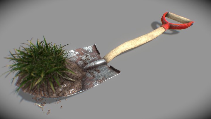Dirty Shovel – Free 3D Model STL