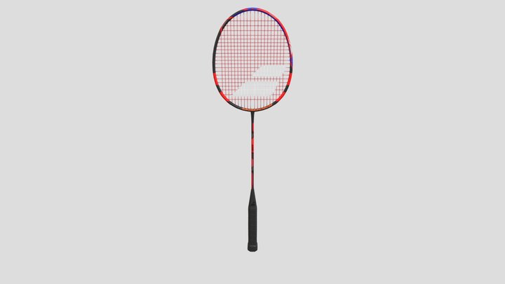 Babolat X-Feel Blast Badminton Racket 3D Model