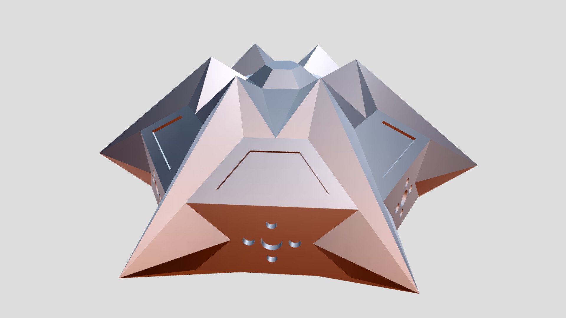 Retro Vaders - Download Free 3D model by Trockk (@Timrockk) [03f9d78 ...