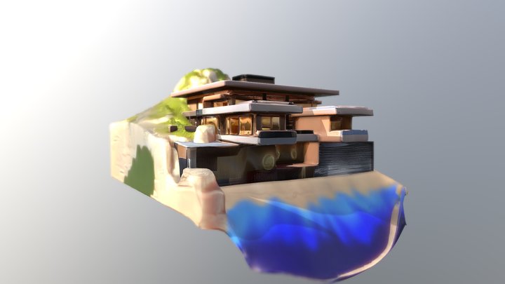 Oceanside Mansion – Free 3D Model STL