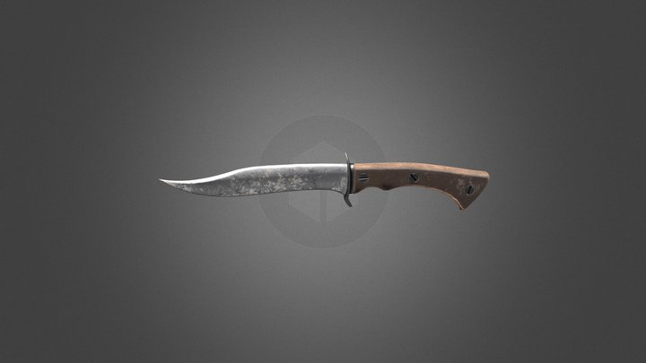 Knife 3D Model