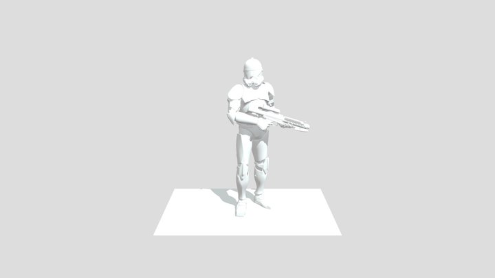 CloneTrooper 3D Model