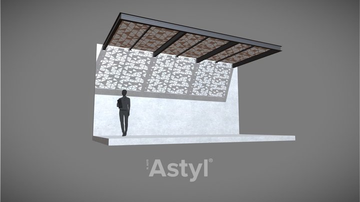 PERGOLAS - FLAT 3D Model
