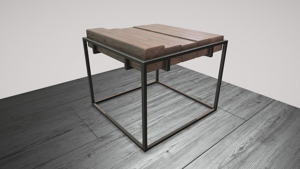 Muir Side Table — Sketchfab embed 3D viewer
