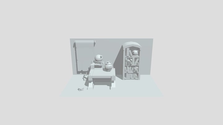 Alchemy Scene 3D Model