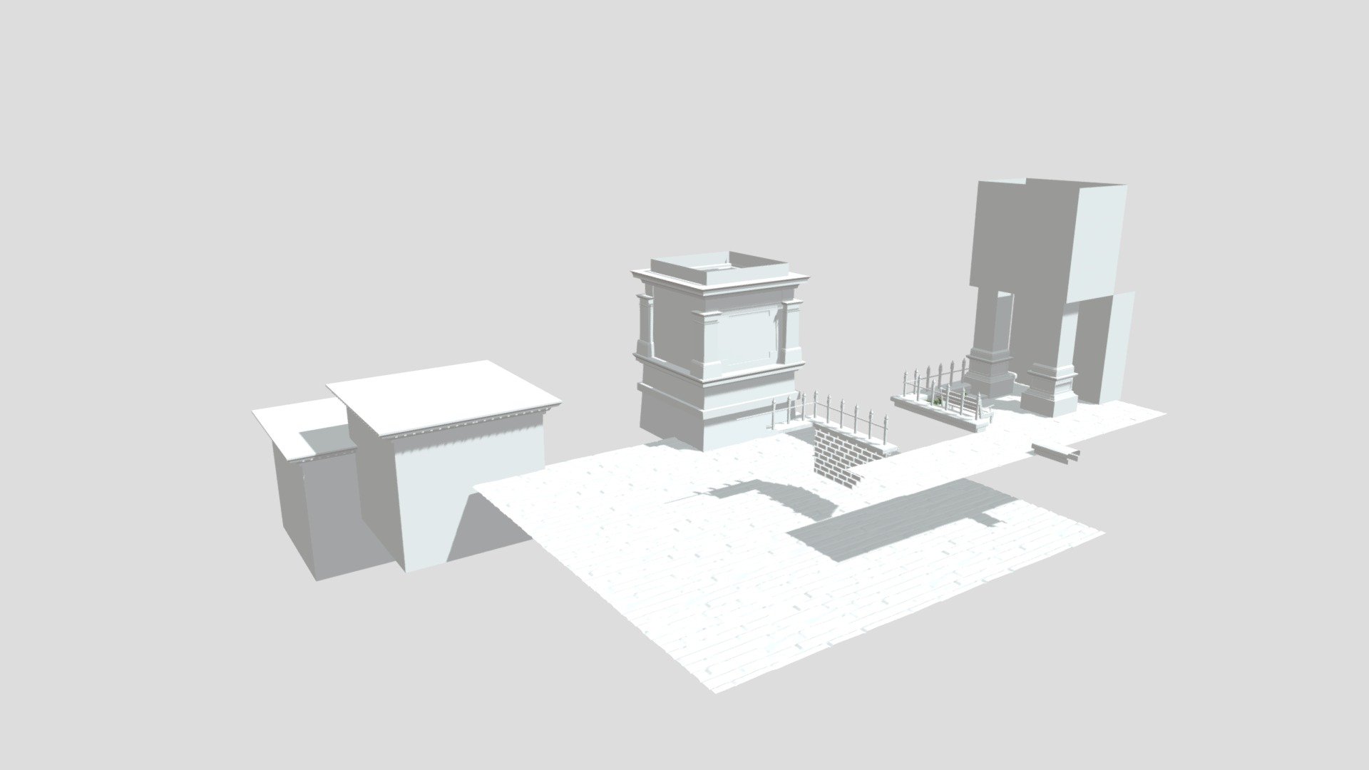 Church Square (without textures)