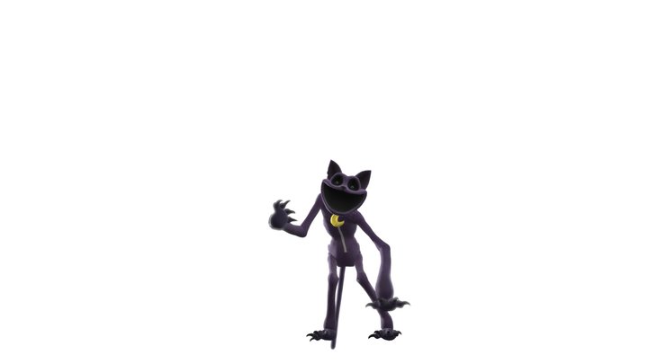 Poppy Playtime Chapter 3 - Catnap (NappyCat) 3D Model