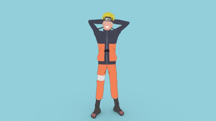 Naruto - Naruto: Shippuden 3D Model