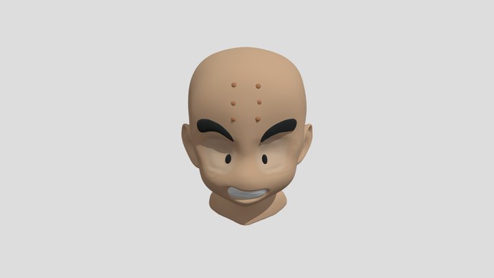 Krillin 3D Model
