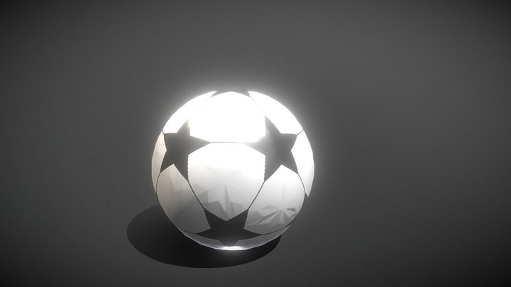 3d soccer ball
