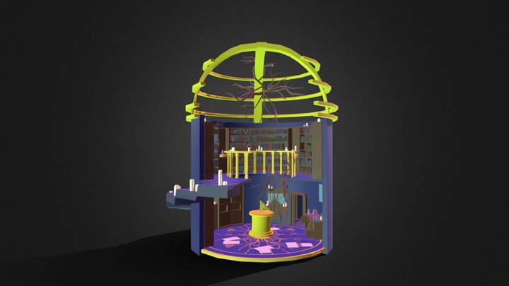 Wizard tower 1 3D Model