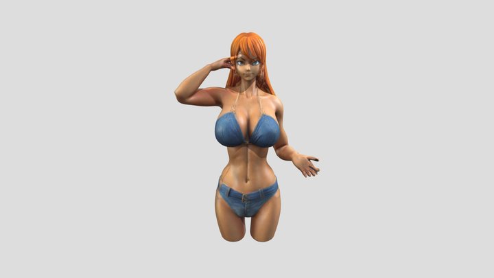 Nami (One Piece) 3D Model