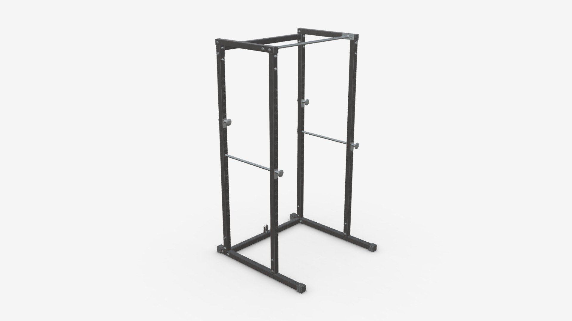 Adjustable exercise bench cage Buy Royalty Free 3D model by HQ3DMOD