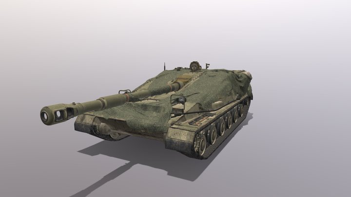 СУ-122 В – Modèle 3D gratuit STL