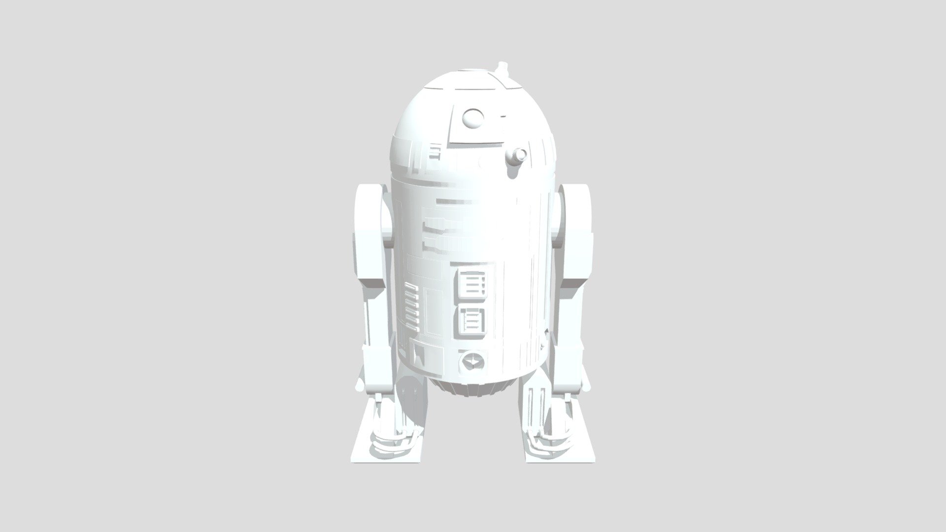 Star Wars: R2-D2 - 3D model by Maurits Dijkman (@MauritsDijkman ...