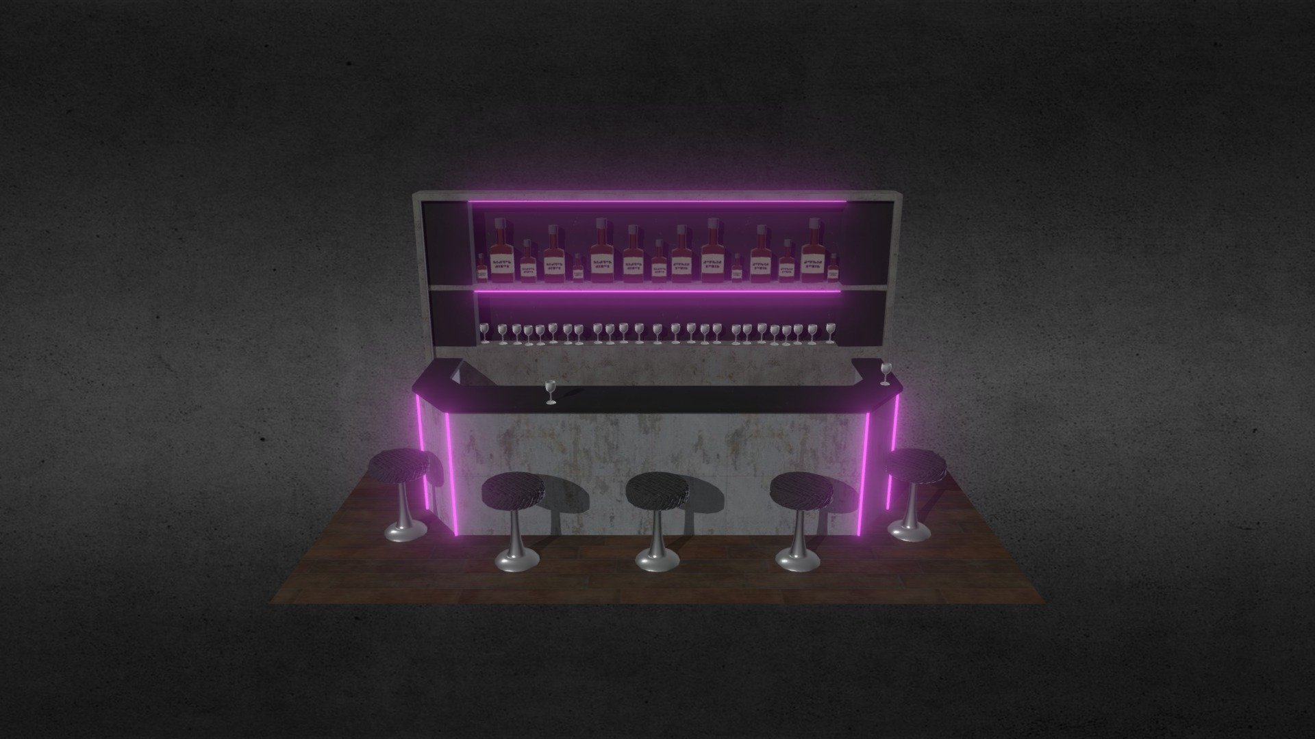 Cyberpunk Bar