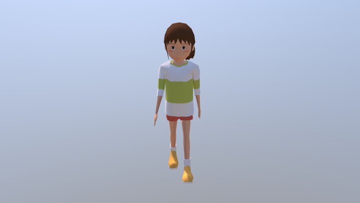 Travers Chihiro Walk 3D Model