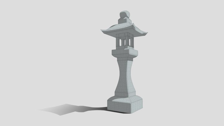 0003_lantern 3D Model