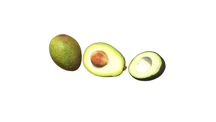 Avocado 3D Model