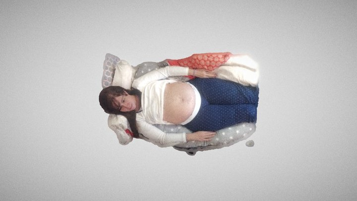 Nuria Embarazada 3D Model