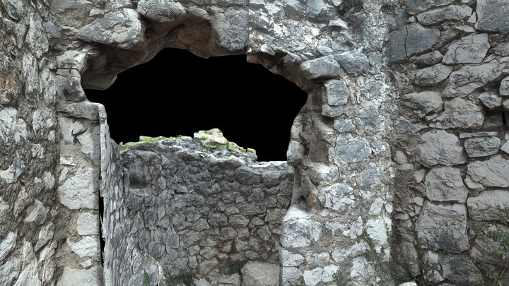 Počitelj Fortress - Stone Lookout (Scaniverse) – Free 3D Model STL