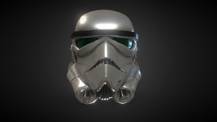 Star Wars Helmet 3D Model