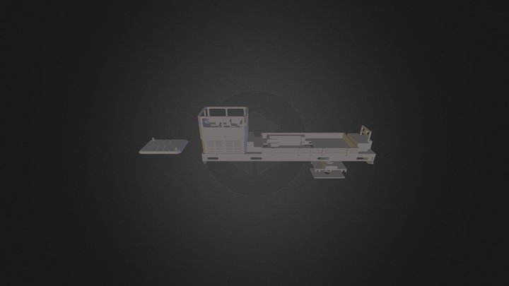 Rottenkraftwagen VbLu 010 3D Model