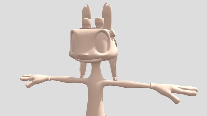 Daxter 3D Model