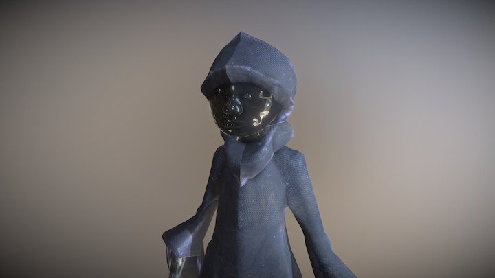 Ham the Puppet Ghost 3D Model