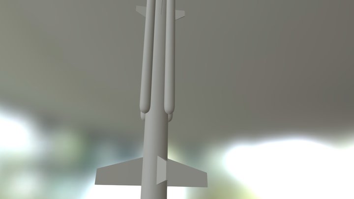 Akash-missile-5@R7 3D Model