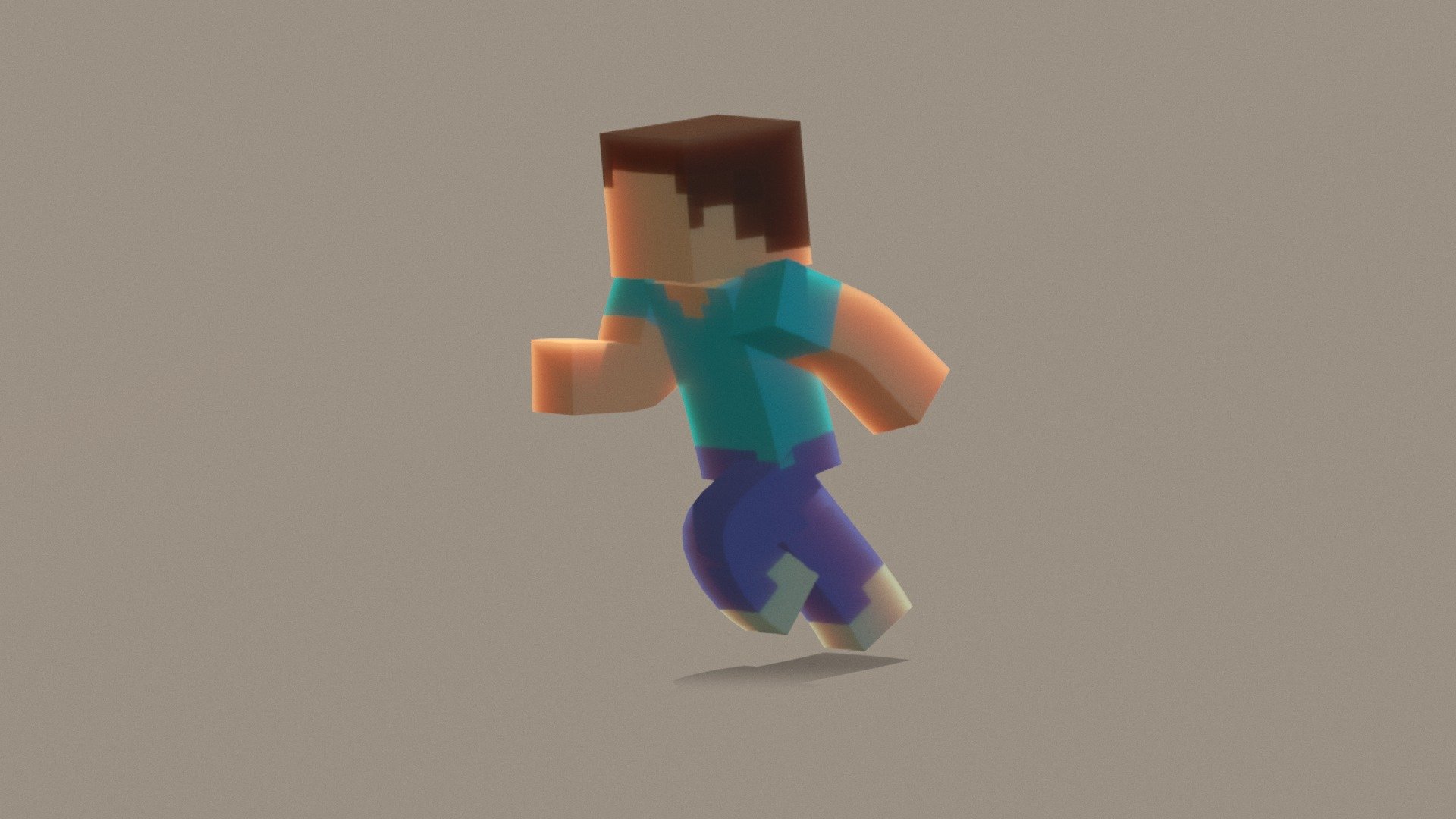 Steve Run (Minecraft) - Buy Royalty Free 3D model by Opitax (@Opitax)  [040f7f0]