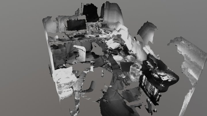 Workspace from infrared (bad) 3D Model