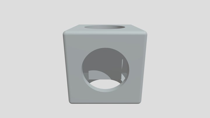 Övning 4 Cube In Cube V1 3D Model