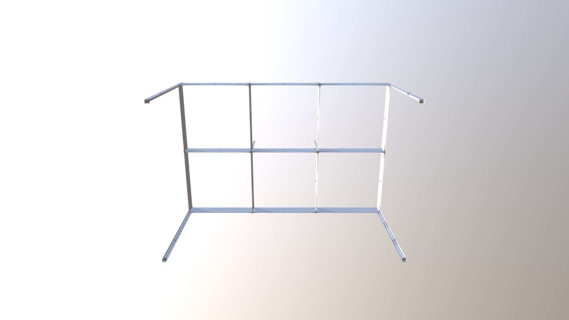 Market 3x4.5 Telaio